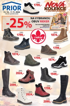 AKČNÍ NABÍDKA OBUVI A DOPLŇKŮ