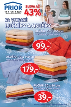 AKČNÍ NABÍDKA BYTOVÉHO TEXTILU