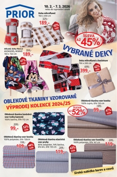 AKČNÍ NABÍDKA BYTOVÉHO TEXTILU A LÁTEK