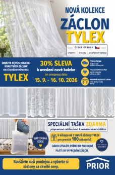 AKČNÍ NABÍDKA ZÁCLON TYLEX OSTATNÍ PRODEJNY