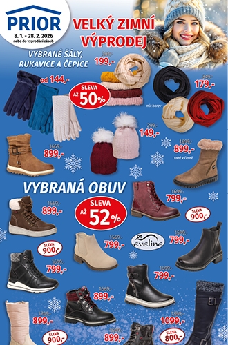 AKČNÍ NABÍDKA OBUVI