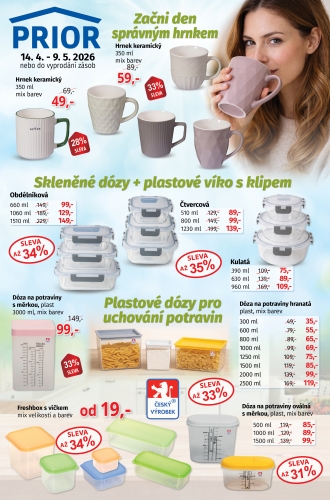 AKČNÍ NABÍDKA DOMÁCÍCH POTŘEB