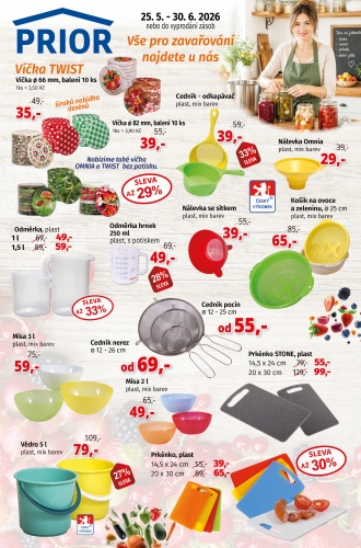 AKČNÍ NABÍDKA DOMÁCÍCH POTŘEB