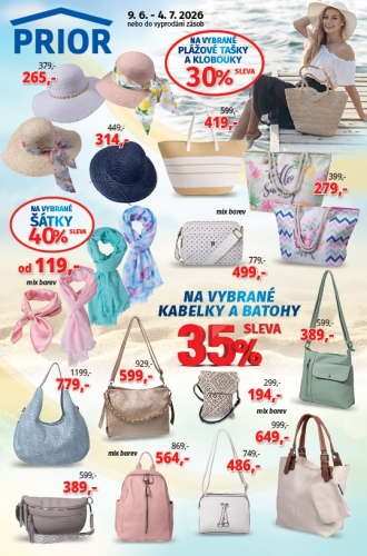 AKČNÍ NABÍDKA OBUVI A DOPLŇKŮ