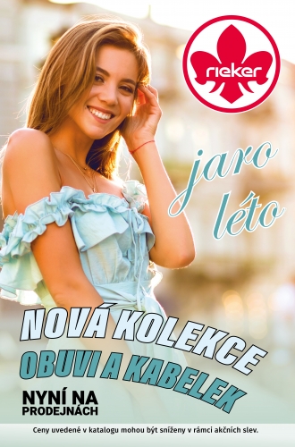 KATALOG OBUVI A KABELEK RIEKER JARO - LÉTO